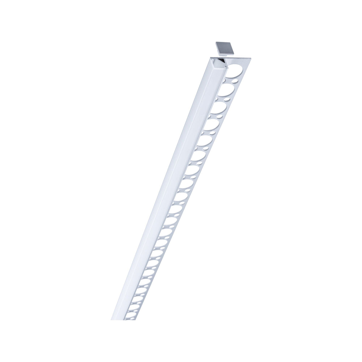 Paulmann LumiTiles Rahmenprofil Frame mit Diffusor 2m Alu eloxiert,Satin Aluminium