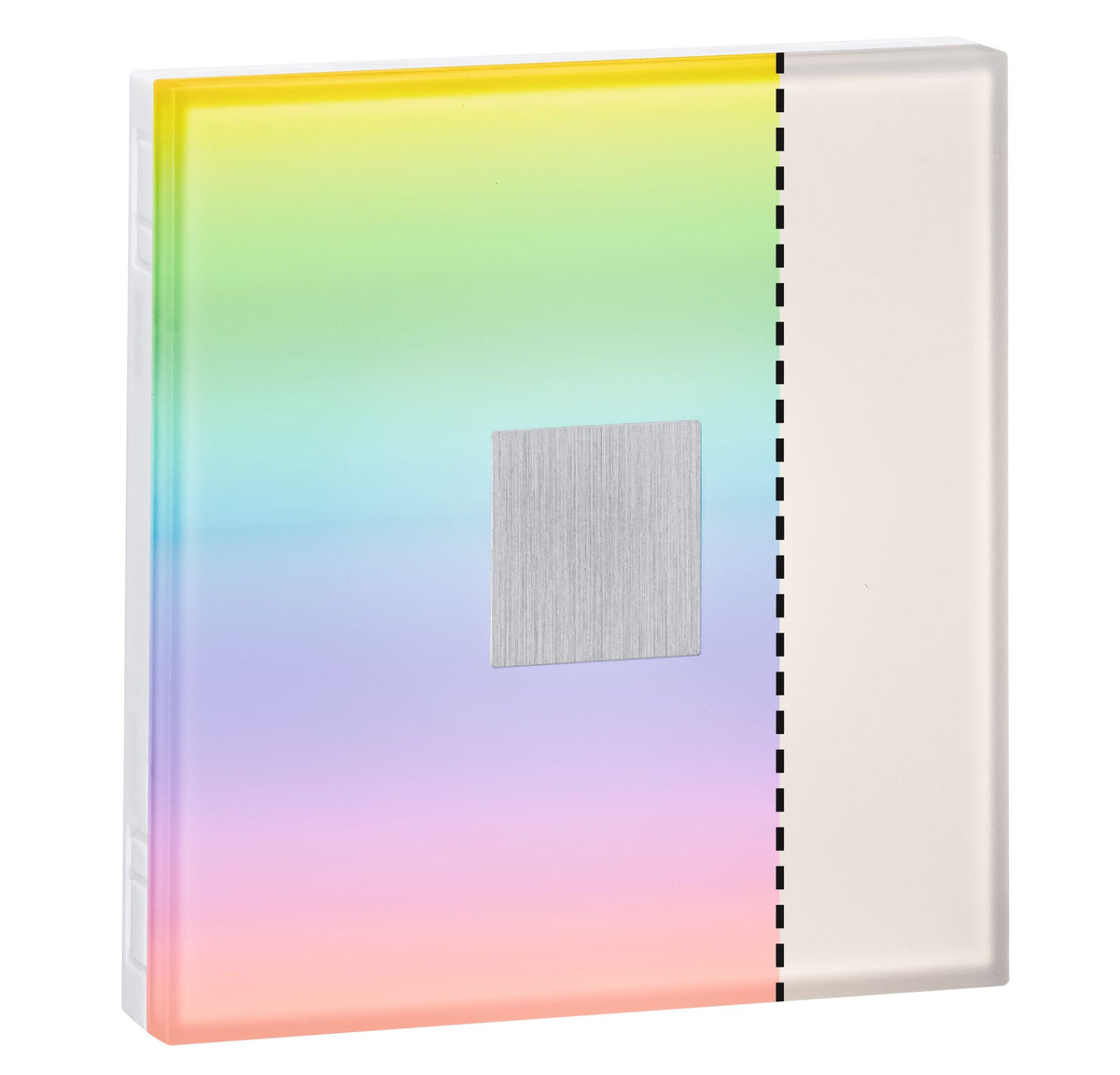 Paulmann LumiTiles LED Fliesen Square Basisset IP44 100x10mm 5x60lm 230/12V 5x0,75W  RGBW Weiß Kunststoff,Aluminium