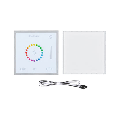 Paulmann LumiTiles LED Touch Modul Square 100x10mm Weiß Kunststoff,Aluminium