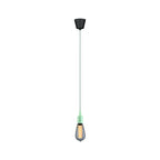 Paulmann Neordic Pendelleuchte Ketil  E27   max. 60W Hellgrün,Schwarz dimmbar Silikon,Kunststoff