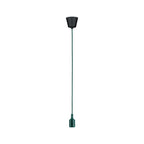 Paulmann Neordic Pendelleuchte Ketil  E27   max. 60W Grün,Schwarz dimmbar Silikon,Kunststoff