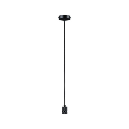 Paulmann Neordic Pendelleuchte Tilla  E27   max. 60W Schwarz dimmbar Metall