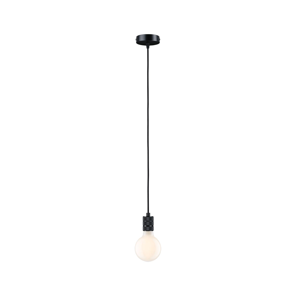 Paulmann Neordic Pendelleuchte Tilla  E27   max. 60W Schwarz dimmbar Metall