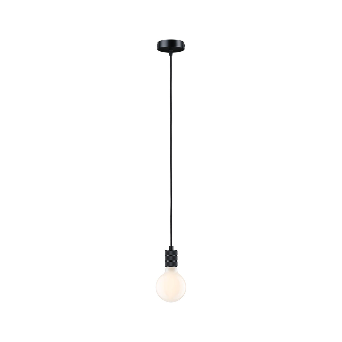 Paulmann Neordic Pendelleuchte Tilla  E27   max. 60W Schwarz dimmbar Metall