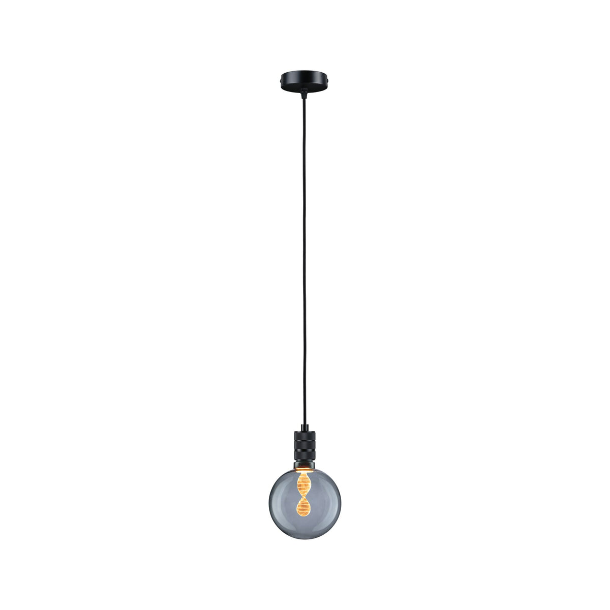 Paulmann Neordic Pendelleuchte Tilla  E27   max. 60W Schwarz dimmbar Metall