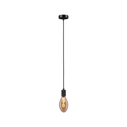 Paulmann Neordic Pendelleuchte Tilla  E27   max. 60W Schwarz dimmbar Metall
