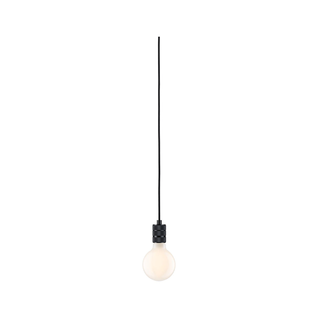 Paulmann Neordic Pendelleuchte Tilla inkl. Stecker  E27   max. 20W Schwarz dimmbar Metall