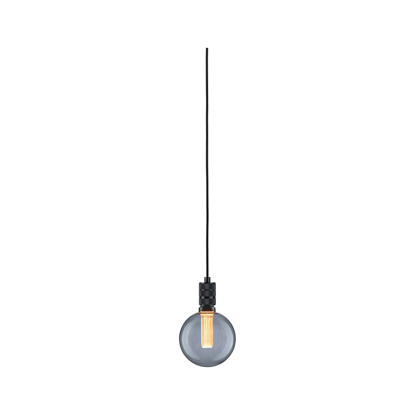 Paulmann Neordic Pendelleuchte Tilla inkl. Stecker  E27   max. 20W Schwarz dimmbar Metall