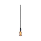 Paulmann Neordic Pendelleuchte Tilla inkl. Stecker  E27   max. 20W Schwarz dimmbar Metall