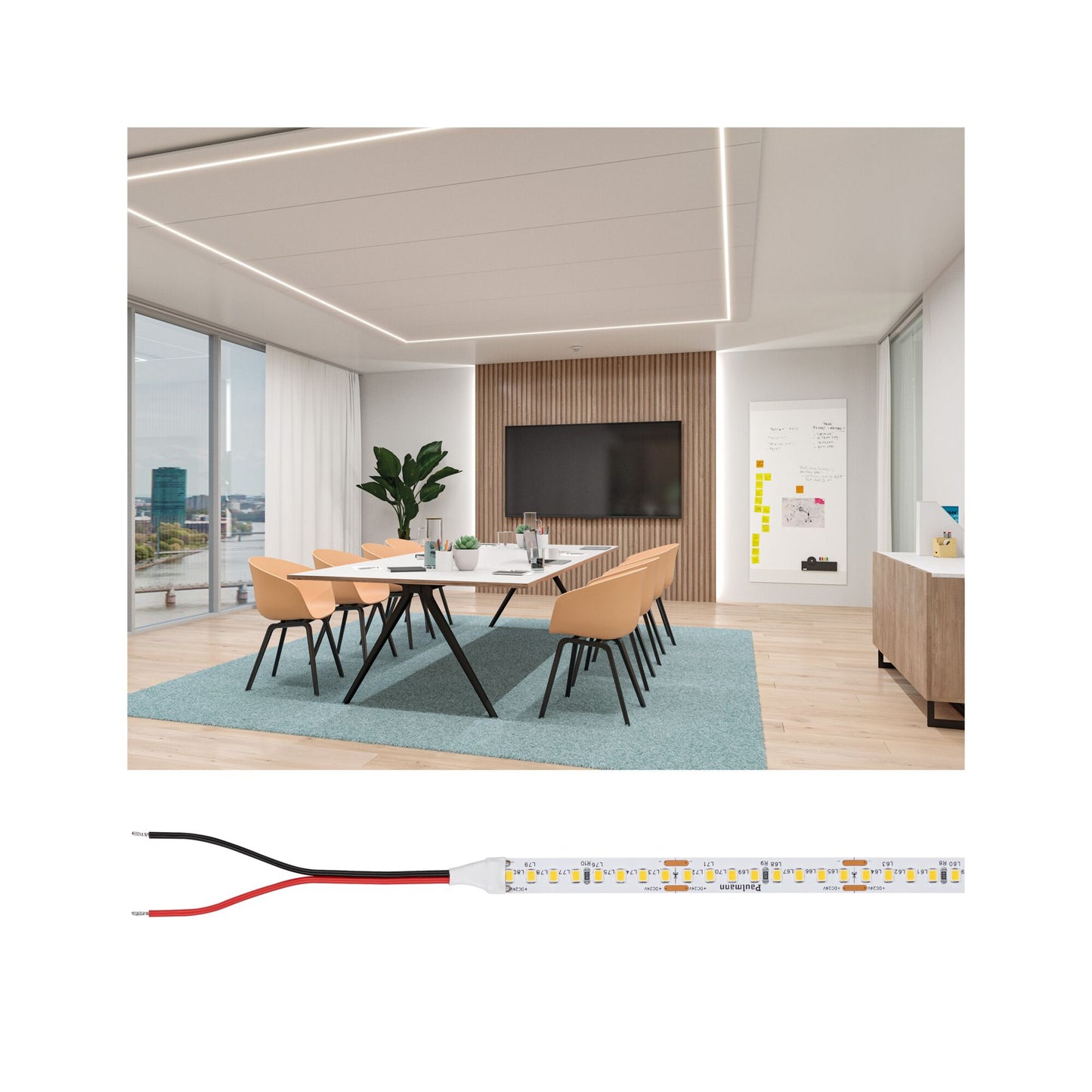 Paulmann Pro Strip LED Strip Gold P150 940 5m   62W 1600lm/m 160 LEDs/m 4000K