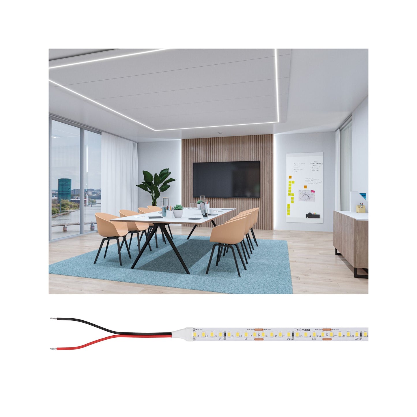 Paulmann Pro Strip LED Strip Gold P150 965 5m   62W 1600lm/m 160 LEDs/m 6500K