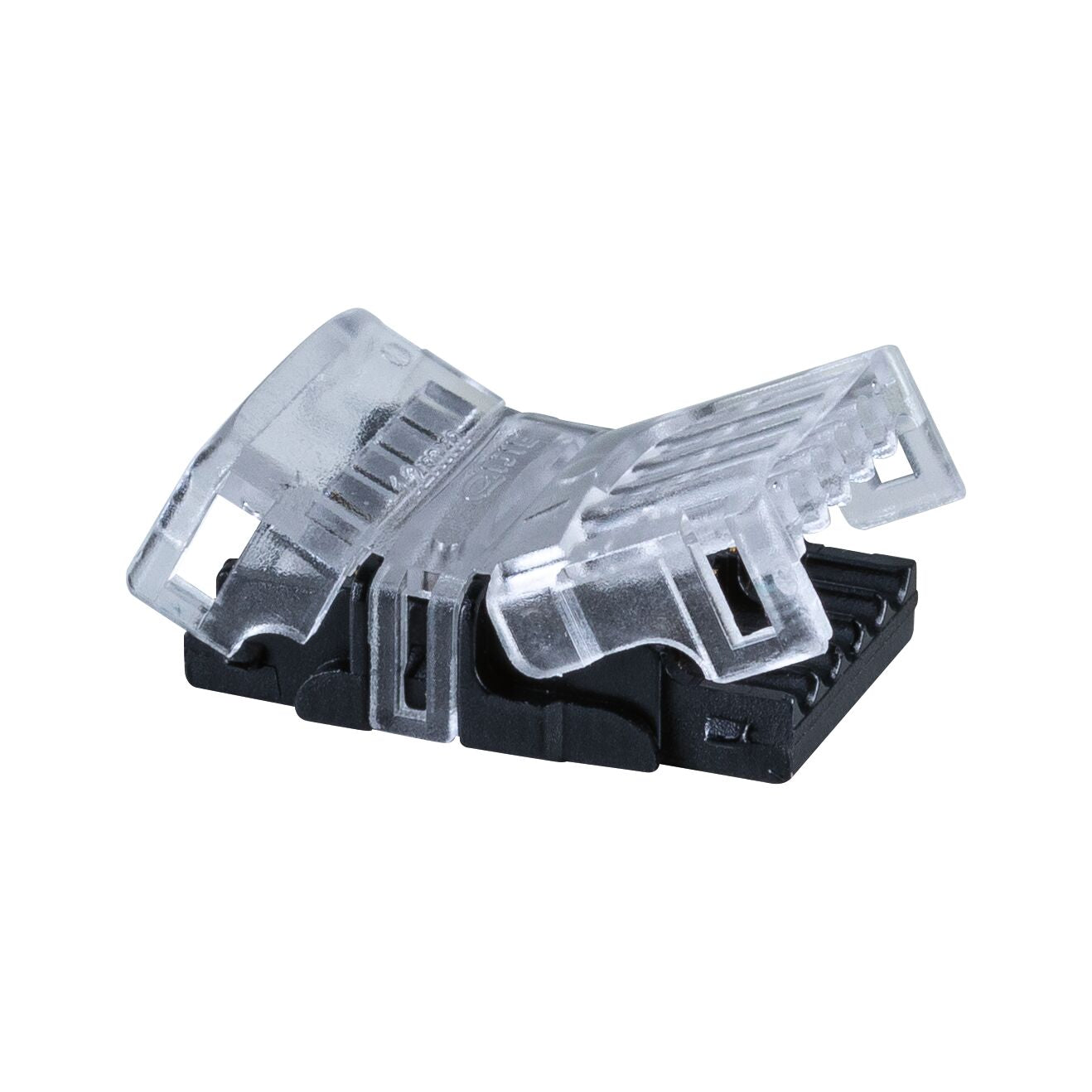 Paulmann Pro Strip Verbinder RGBW Quick 17x24mm max. 120W Transparent#Schwarz