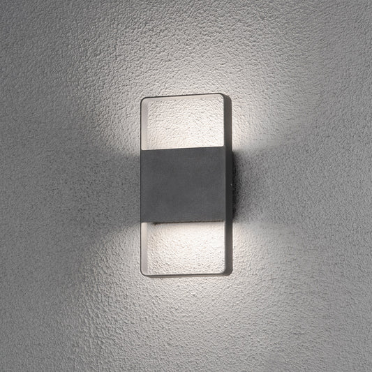 Konstsmide Matera Wandleuchte 2x6W LED anthrazit