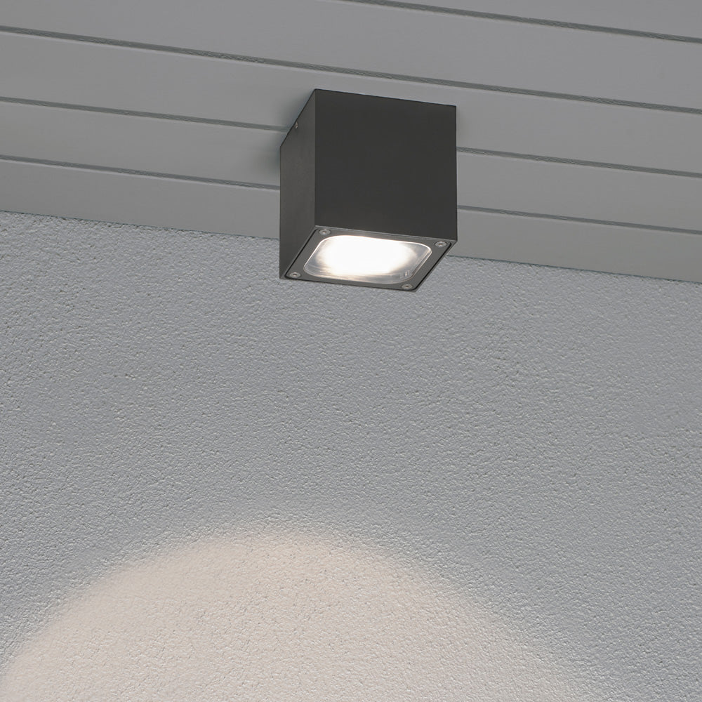 Konstsmide Cesena Deckenleuchte 6W LED Aluminium, anthrazit