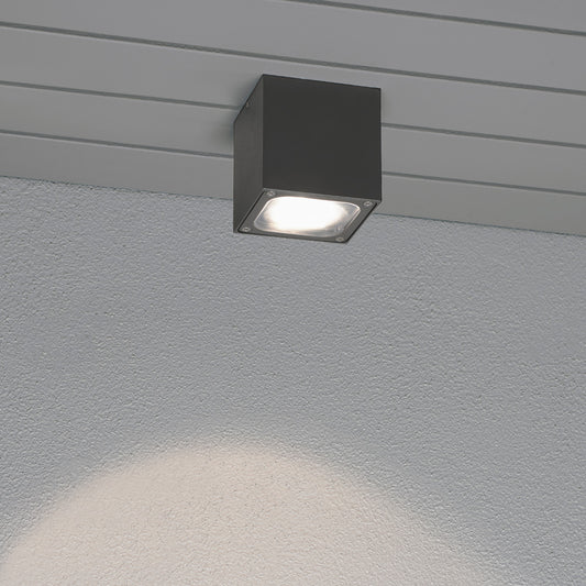 Konstsmide Cesena Deckenleuchte 6W LED Aluminium, anthrazit