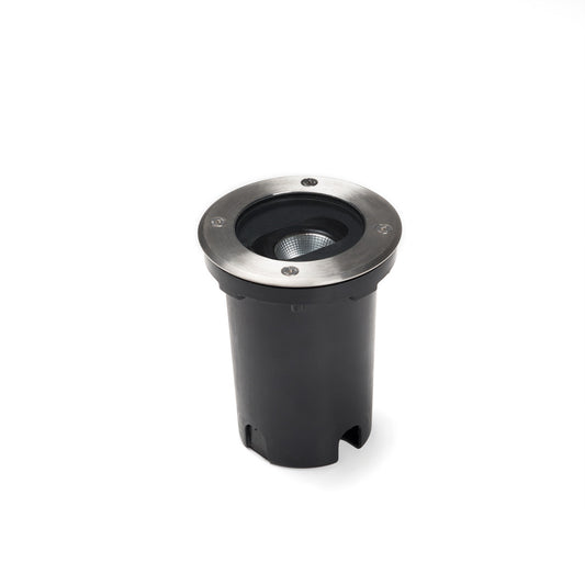 Konstsmide Einbaustrahler HP LED 5W 230V, verstellb. Lichtw., dimm,IP67
