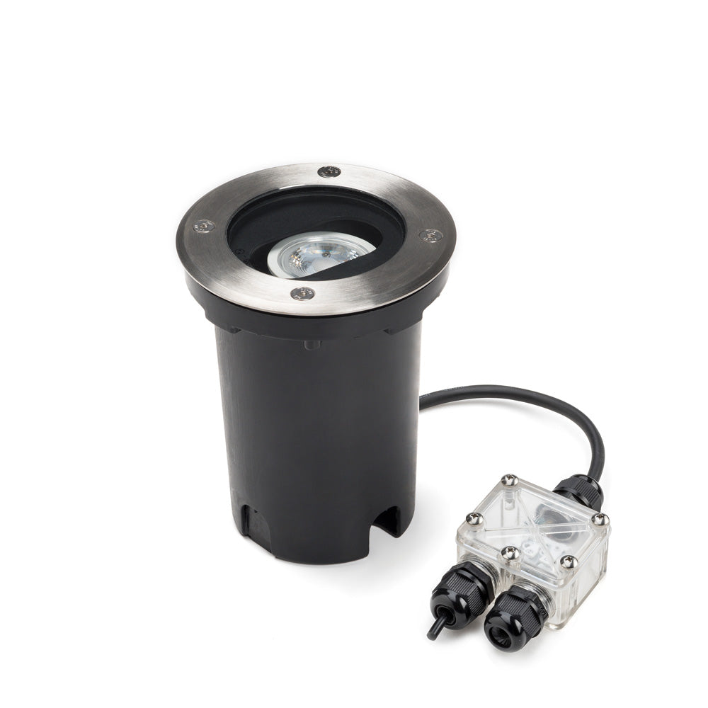 Konstsmide Einbaustrahler GU10 230V, verstellb. Lichtwinkel, IP65