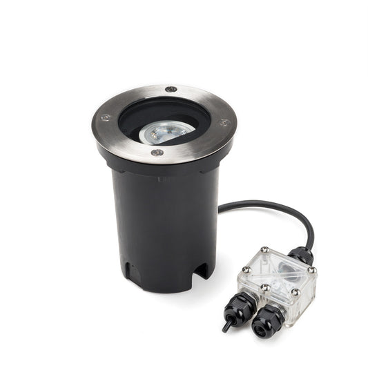 Konstsmide Einbaustrahler GU10 230V, verstellb. Lichtwinkel, IP65