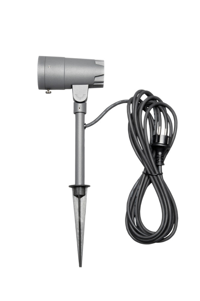 Konstsmide Andria Sockell. HPower LED 9W anthr. verstellb. Lichtaus.