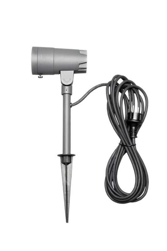 Konstsmide Andria Sockell. HPower LED 9W anthr. verstellb. Lichtaus.