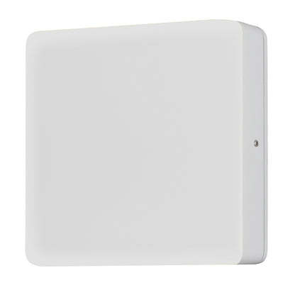 Konstsmide Cesena Wandleuchte weiss 10W HP LED, Dämmerungssensor