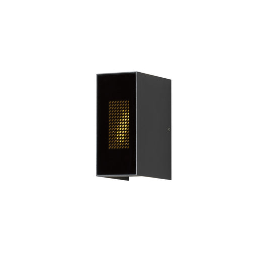 Konstsmide Cremona Wandl, anthr, dig, Flamme, 2x3Watt, LED , mit Fernb.