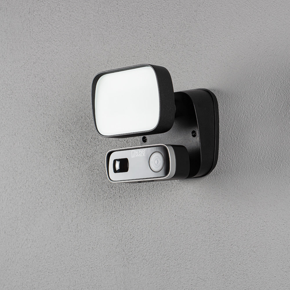 Konstsmide Konstsmide Smartlight 10W Schw, Kamera, Lautspr. Mikr, Wifi