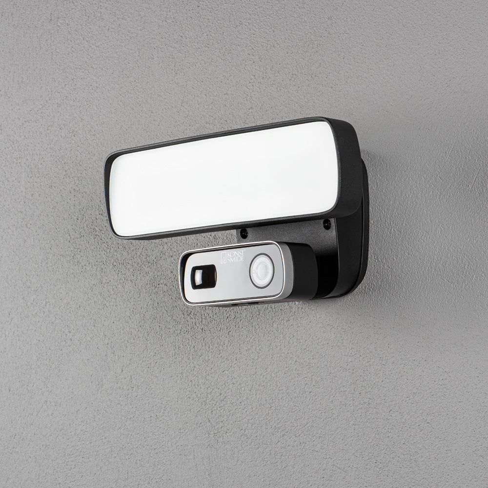 Konstsmide Konstsmide Smartlight 18W Schw, Kamera, Lautspr. Mikr, Wifi