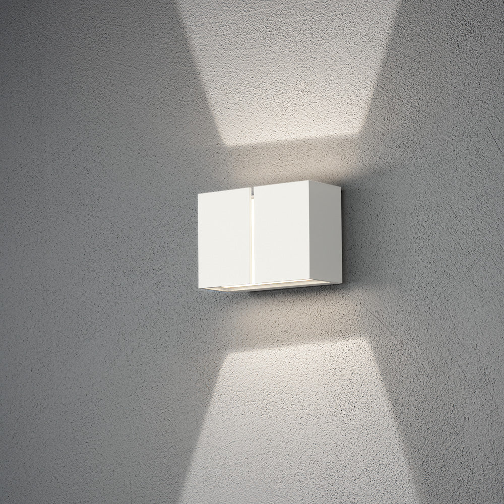 Konstsmide Pavia Wandl. LED 4x3W weiss