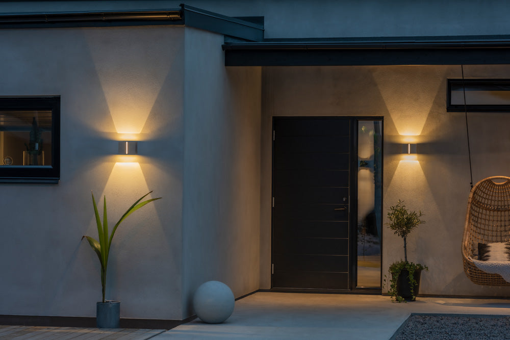 Konstsmide Pavia Wandl. LED 4x3W weiss