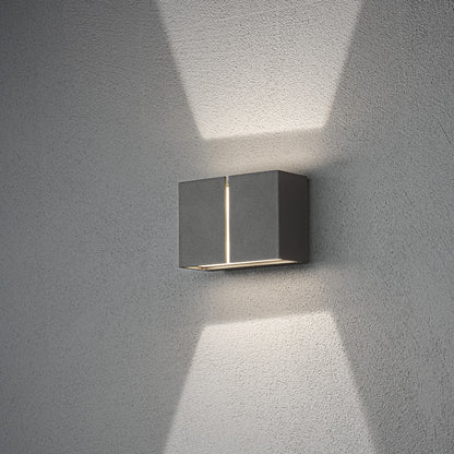 Konstsmide Pavia Wandl. LED 4x3W anthrazit