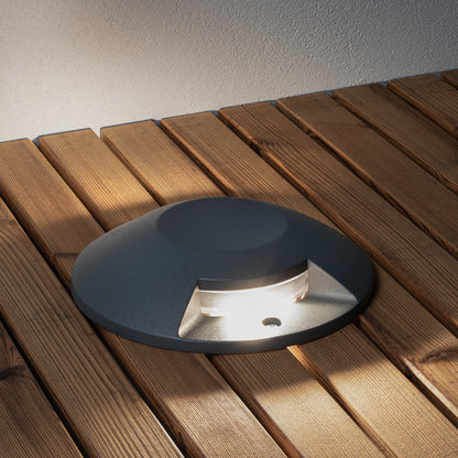 Konstsmide Einbaustr. LED 10W Oberflächenmontage anthrazit 2-Wege