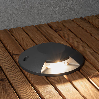 Konstsmide Einbaustr. LED 5W Oberflächenmontage anthrazit 1-Weg