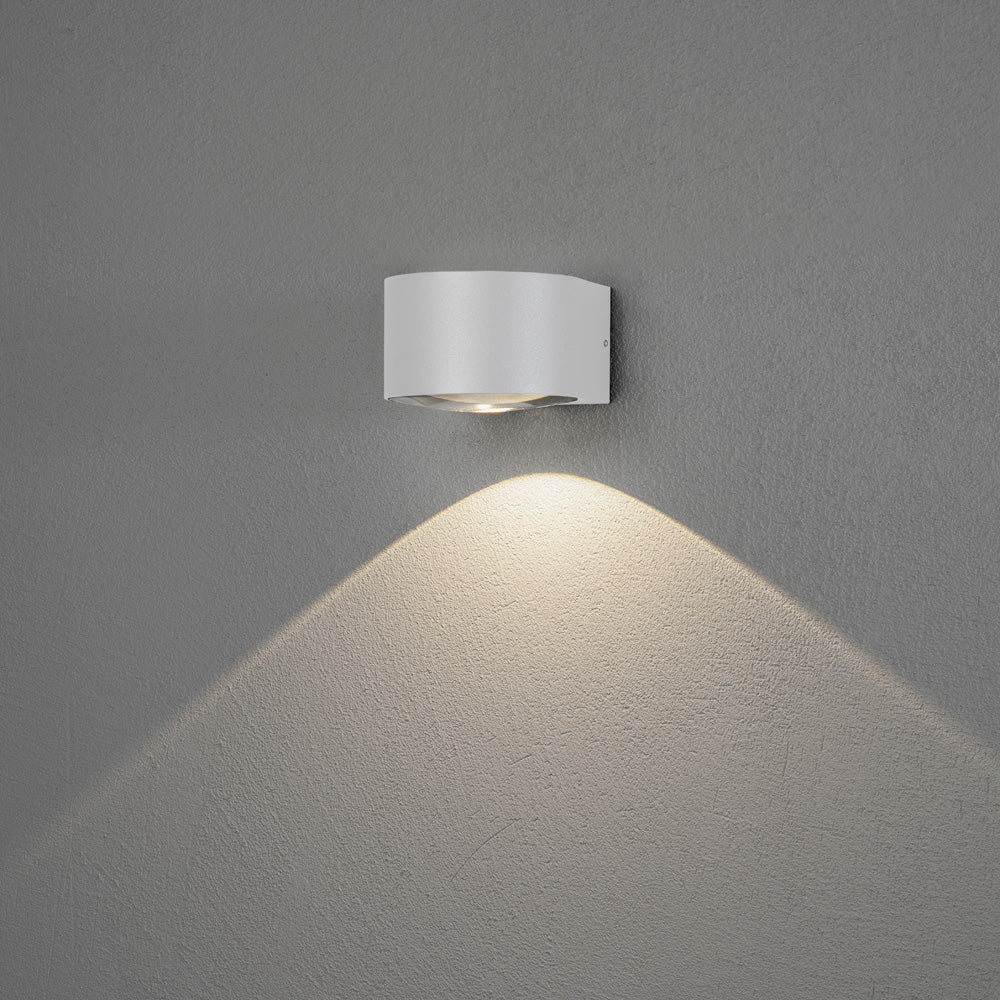 Konstsmide Gala LED Kristall-Linsen-Wandleuchte ab weiss 6W