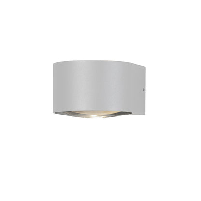 Konstsmide Gela LED Kristall-Linsen-Wandleuchte ab/auf weiss 2x6W