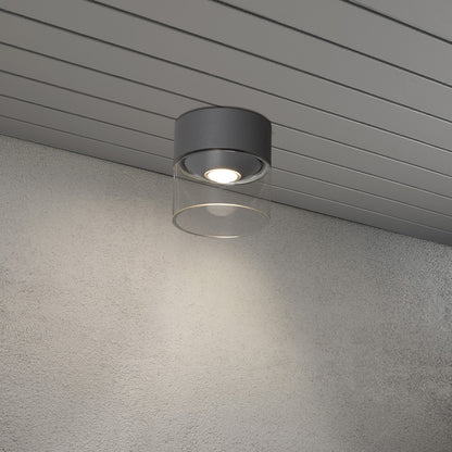 Konstsmide Varese LED Deckenleuchte anthrazit 6W