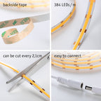 Paulmann SimpLED LED Strip COB Basisset 3m   11W 1500lm 384LEDs/m 3000K 12VA