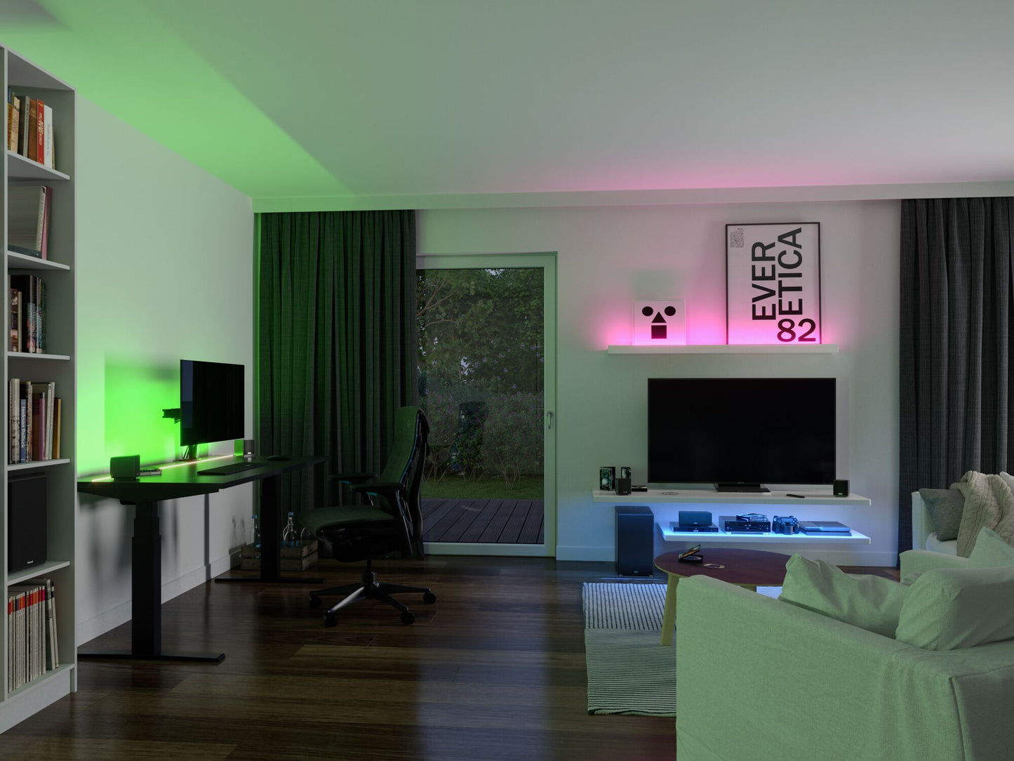 Paulmann SimpLED LED Strip COB Basisset 1,5m   12W 495lm 840LEDs/m RGB 24VA