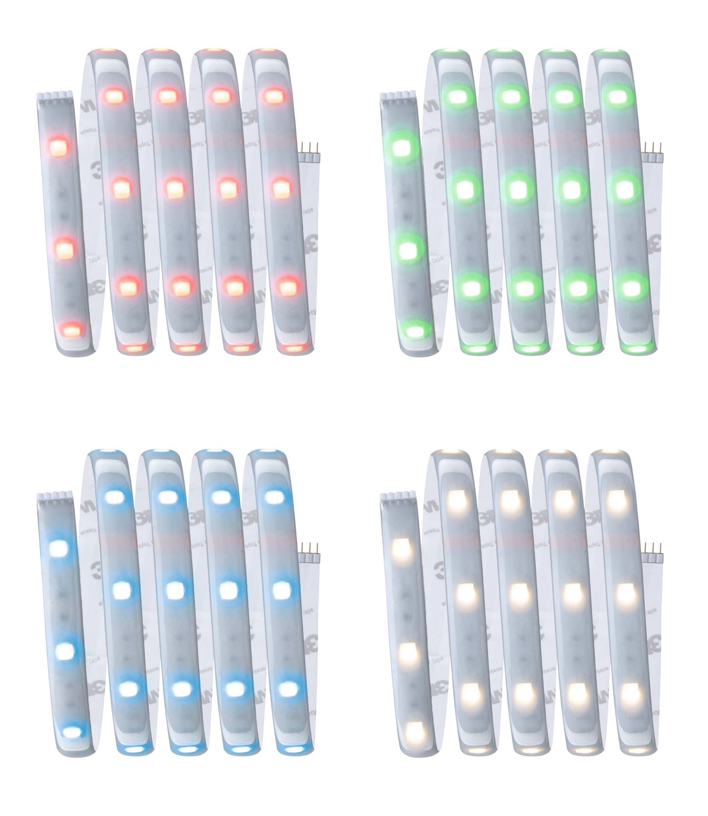 Paulmann MaxLED 250 LED Strip RGBW Basisset Smart Home Zigbee beschichtet 1,5m  IP44 9W 300lm 30LEDs/m RGBW+ 24VA
