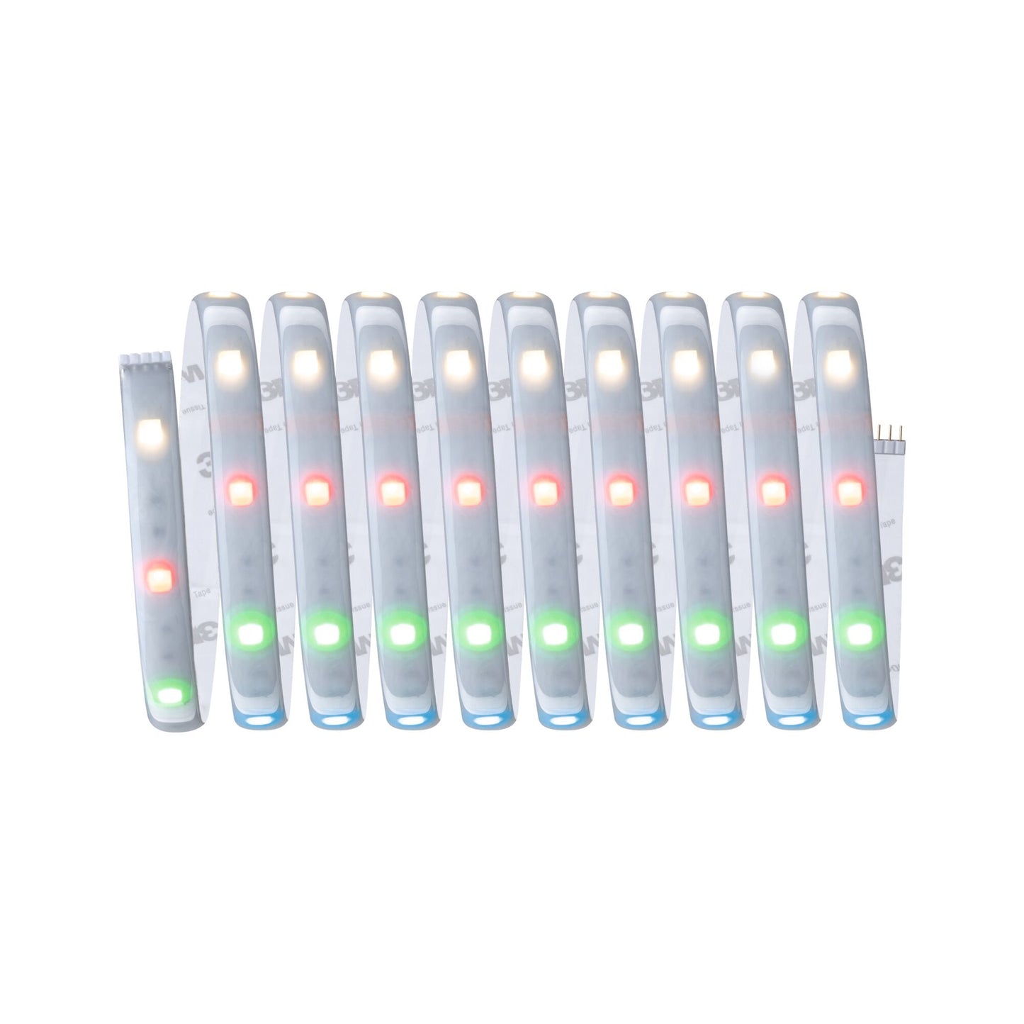 Paulmann MaxLED 250 LED Strip RGBW Basisset Smart Home Zigbee beschichtet 3m  IP44 15W 600lm 30LEDs/m RGBW+ 36VA