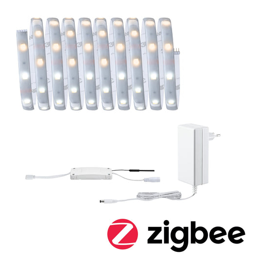 Paulmann MaxLED 250 LED Strip Tunable White Basisset Smart Home Zigbee beschichtet 3m  IP44 12W 810lm 30LEDs/m Tunable White 36VA