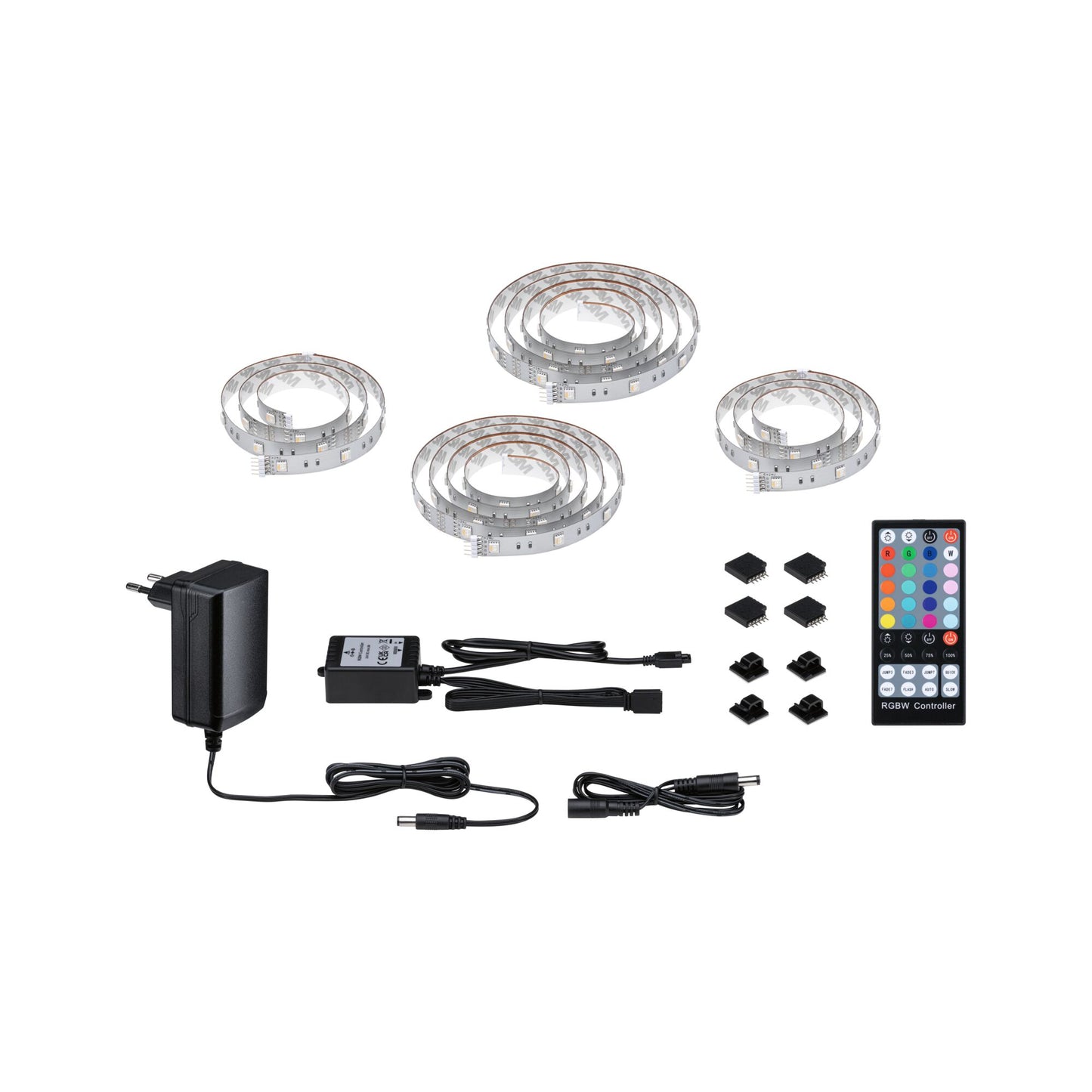 Paulmann MaxLED 250 LED Strip TV Comfort Basisset 55 Zoll 3,6m   20,5W 277lm/m 30LEDs/m RGBW+ 24VA