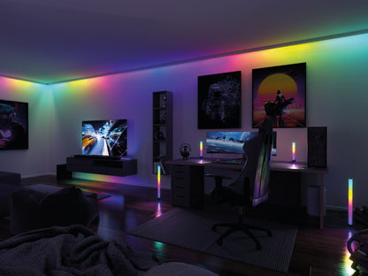 Paulmann MaxLED 250 LED Strip TV Comfort Basisset 75 Zoll 5,1m   25,5W 230lm/m 28LEDs/m RGBW+ 36VA