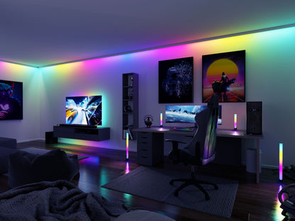 Paulmann USB LED Strip TV-Beleuchtung 55 Zoll 2m   3,5W  60LEDs/m RGB+