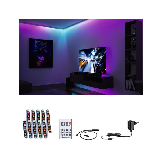 Paulmann LED Stripe Dynamic 1,5m   3W  60LEDs/m RGB+ 5VA