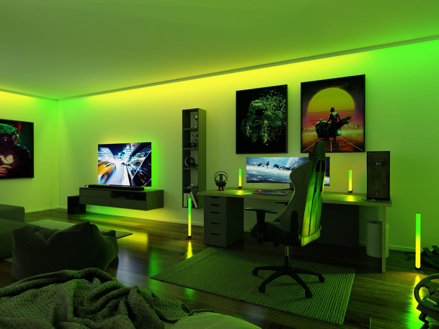 Paulmann LED Stripe Dynamic 3m   5W  60LEDs/m RGB+ 10VA