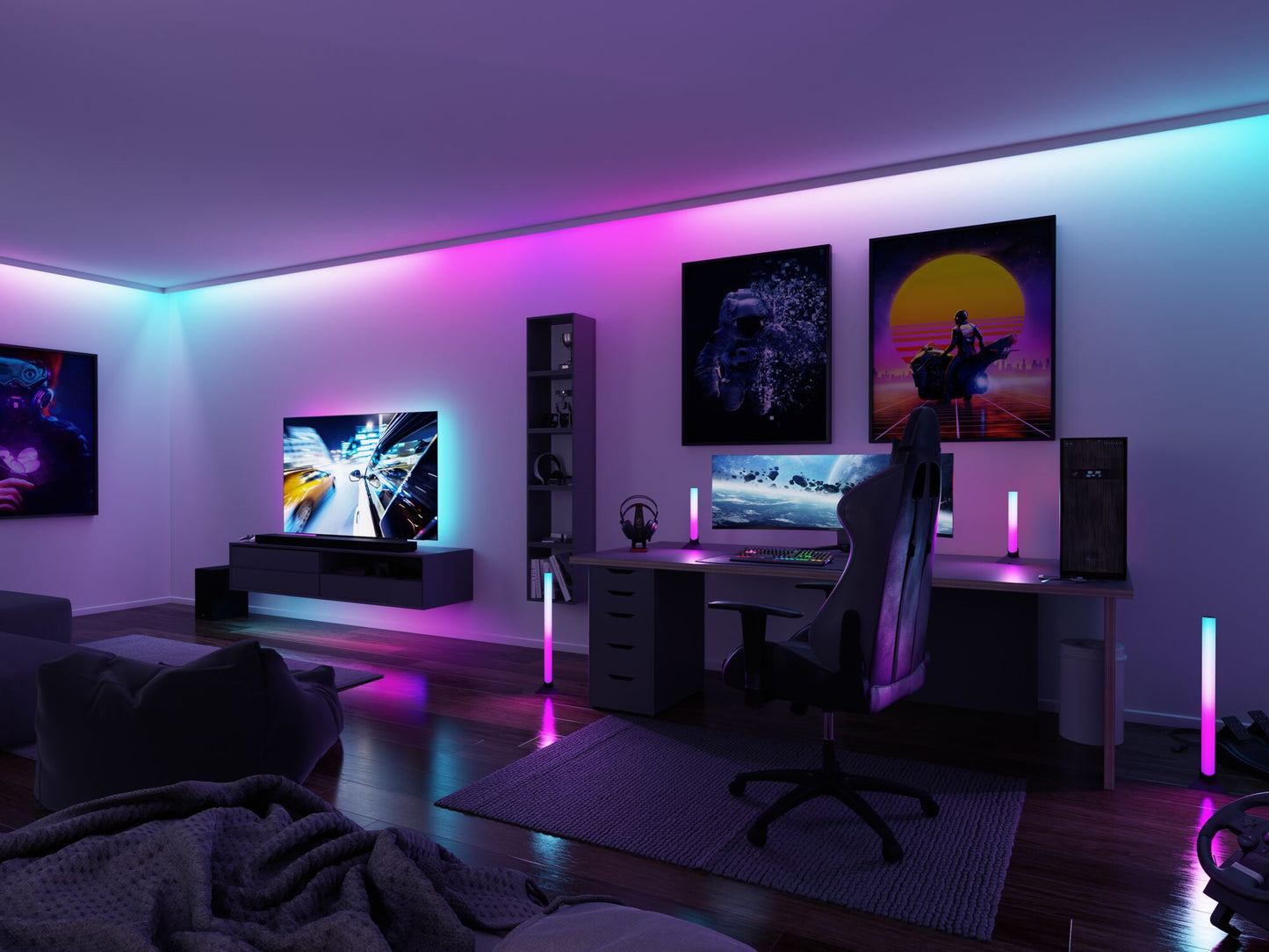 Paulmann LED Stripe Dynamic 3m   5W  60LEDs/m RGB+ 10VA