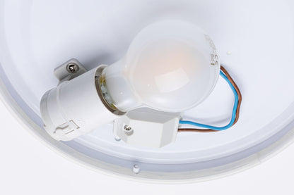 Paulmann WallCeiling HomeSpa Axin IP44 max _W 260mm E27 Weiß 230V Kunststoff