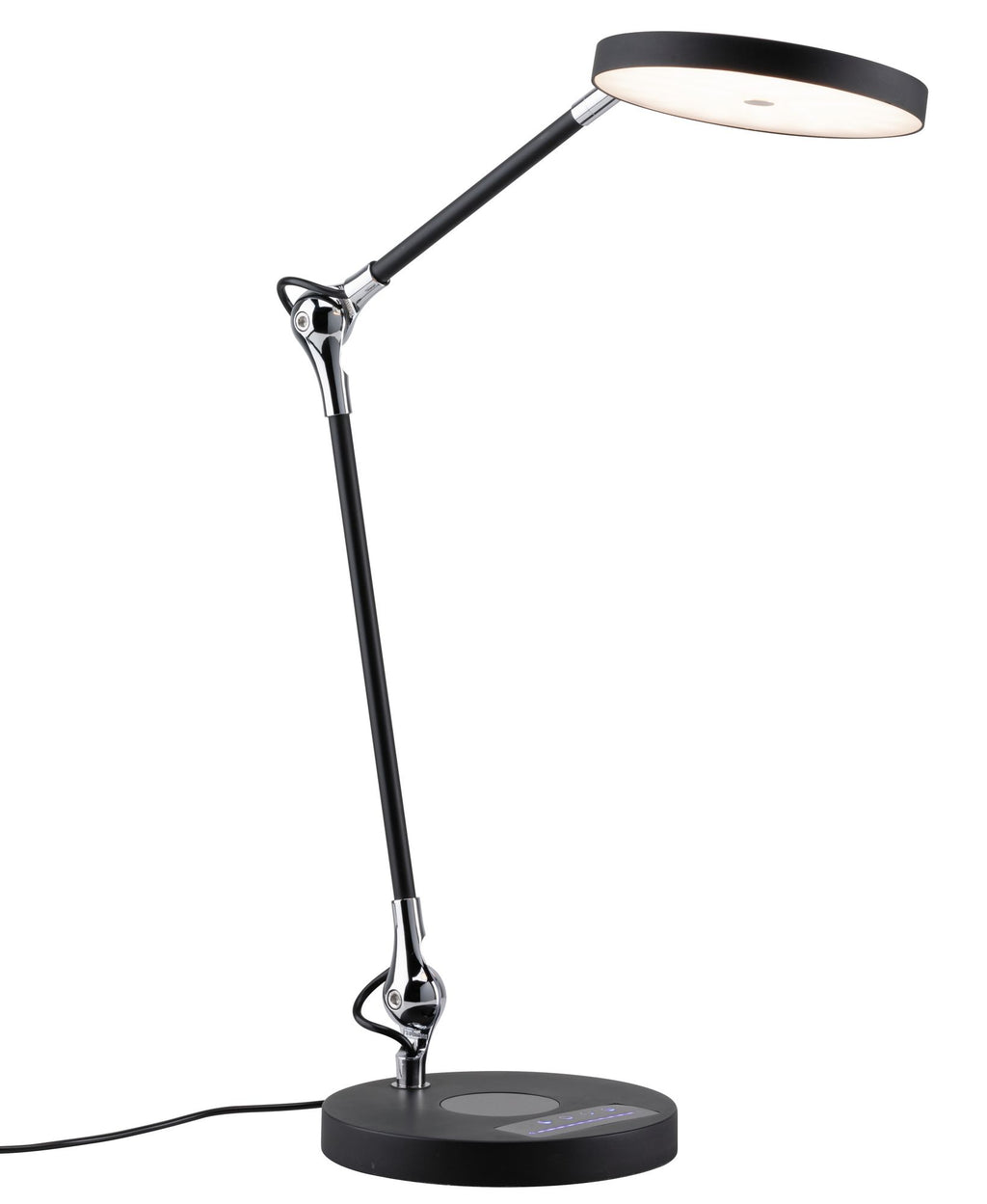 Paulmann AS Numis LED Deskl 11W sw QI tunW dim Kabell 1,50m