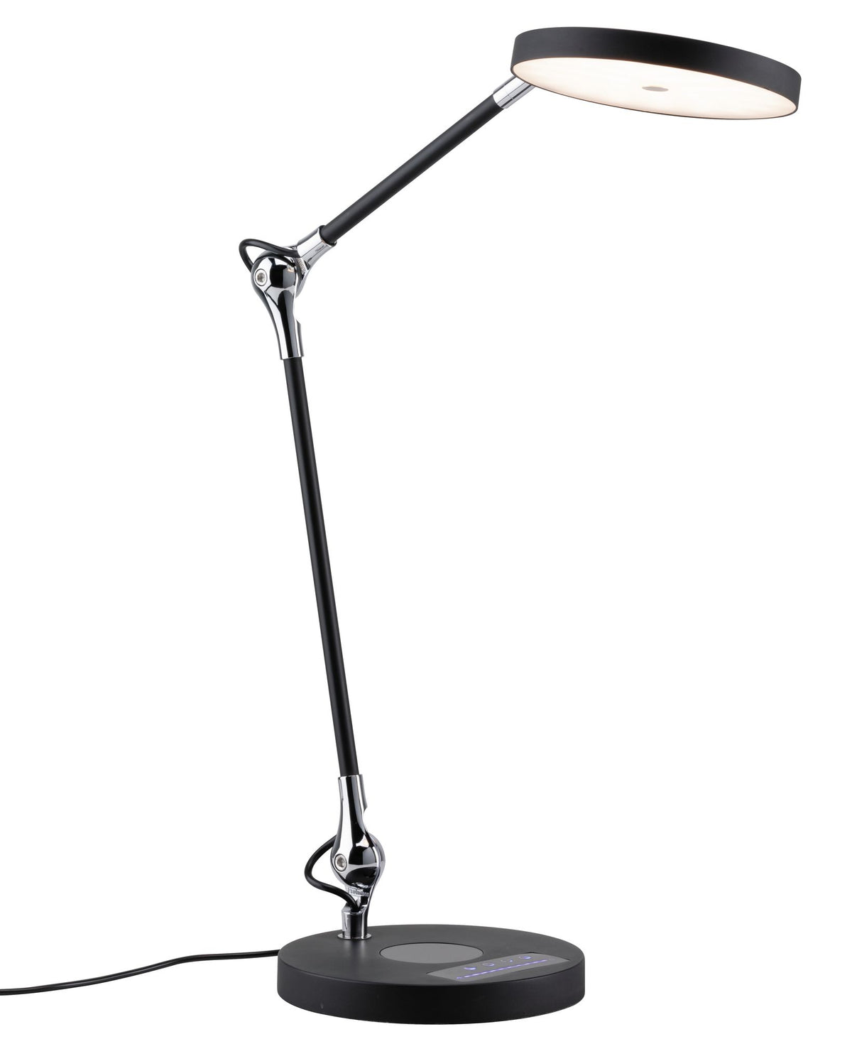 Paulmann AS Numis LED Deskl 11W sw QI tunW dim Kabell 1,50m